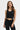Sati Yoga Crop Tank  - Onyx Black