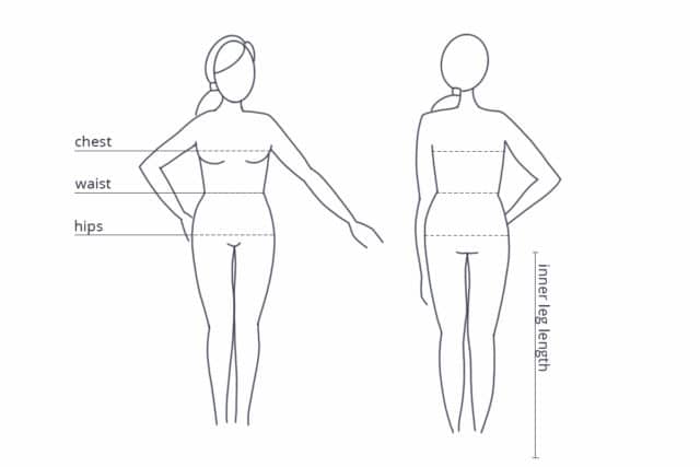 Opmeet instructies Urban Goddess